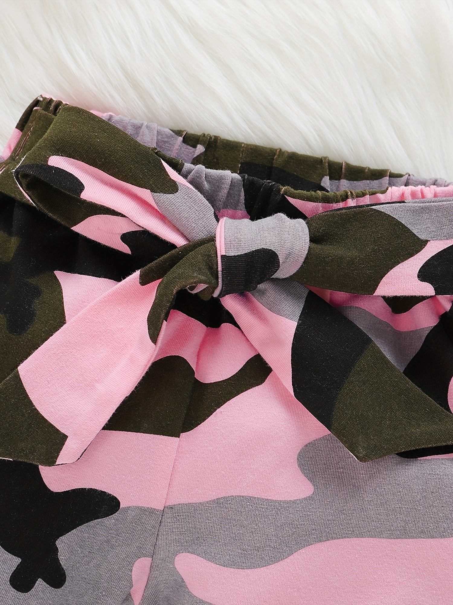 Comfy MOMMY'S LITTLE GIRL Print Outfit Set