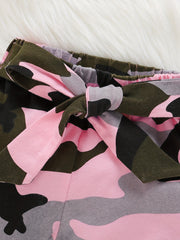 Comfy MOMMY'S LITTLE GIRL Print Outfit Set