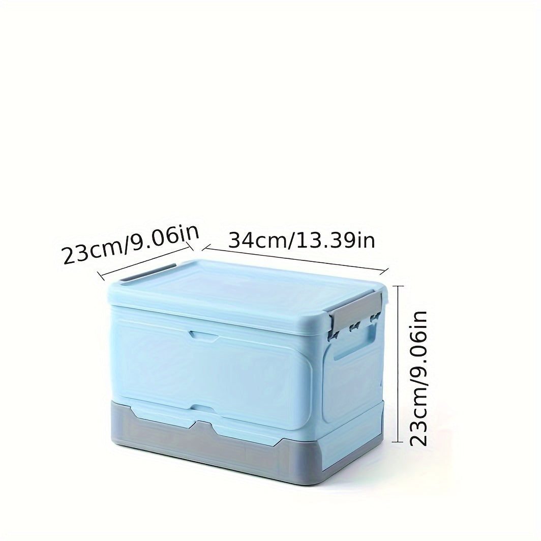 Square Stackable Storage Box with Handles for Books Toys Household