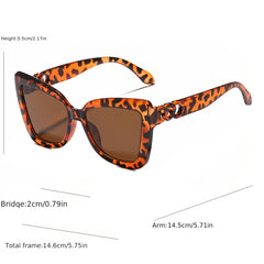 70s Vintage Cat Eye Sunglasses Women Stylish Shades Sun Protection