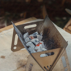 Portable Stainless Steel Mini BBQ Stove for Outdoor Cooking