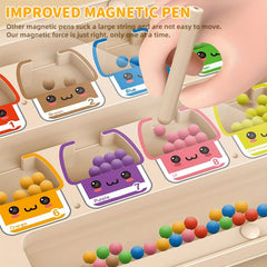Nuro Wooden Puzzle Maze Toy for Hand Eye Coordination 3+
