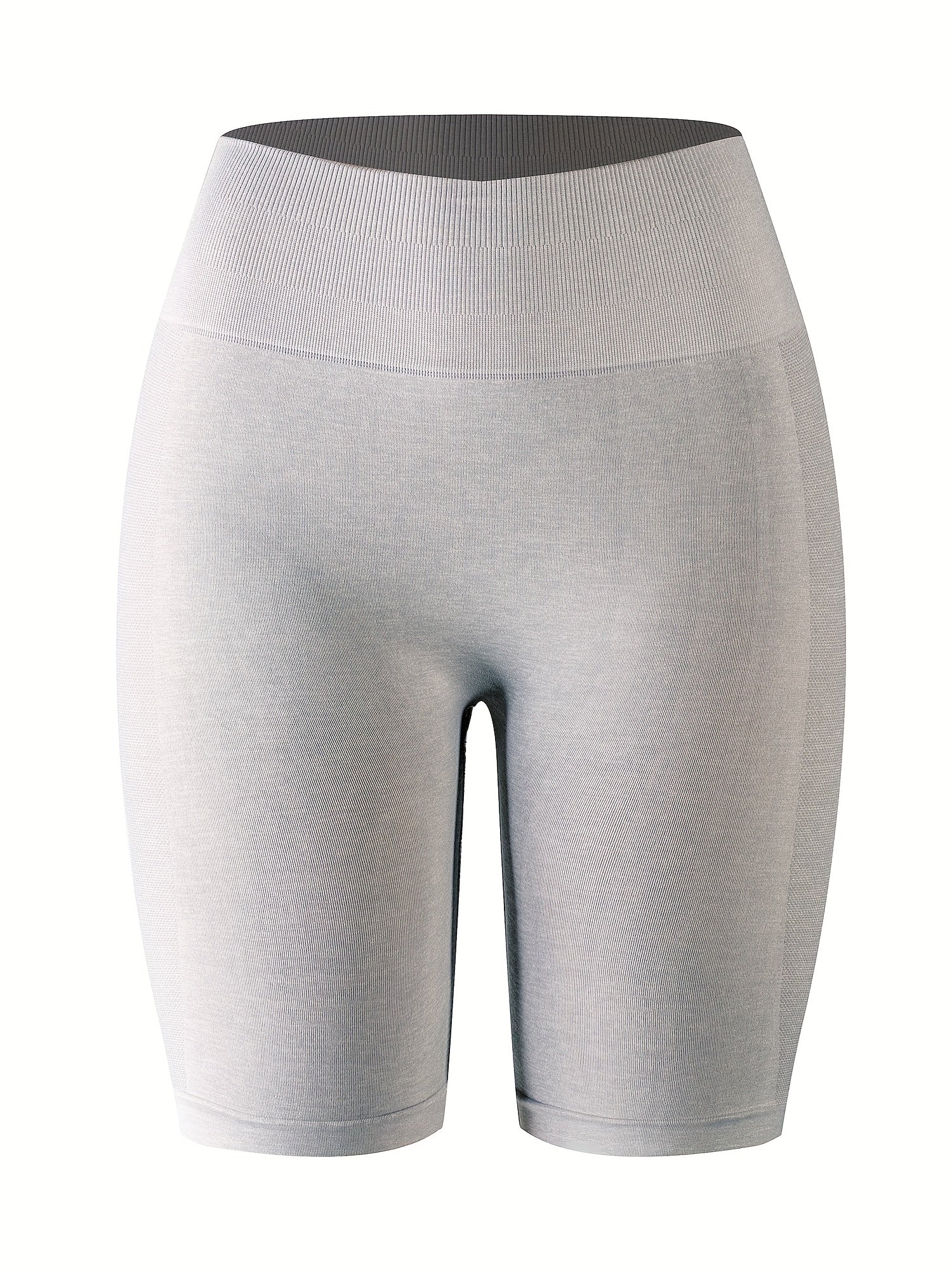 Women's Seamless Knit Yoga Shorts - Comfortable and Breathable Activewear