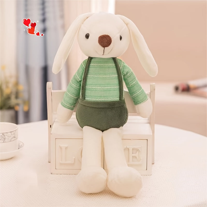 Rabbit Plush Puppet Bunny Doll Stuffed Animal Easter Christmas Gift Age 3 CE CPC
