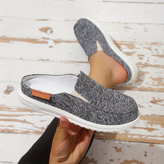 Men's Slip On Canvas Casual Shoes for Outdoor Walking