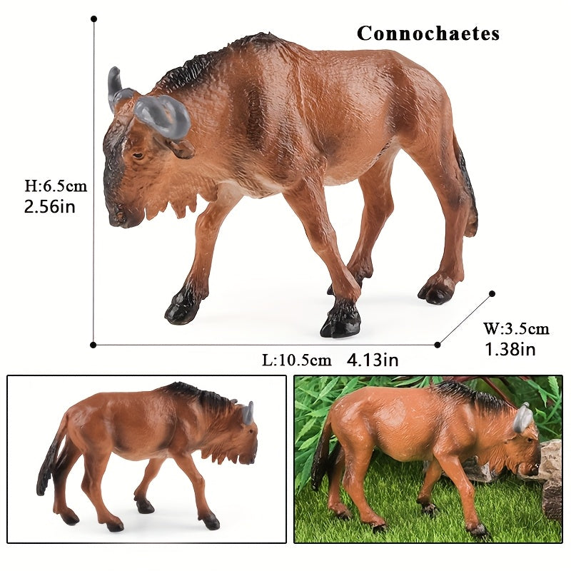 Realistic Wild Animal PVC Models Educational Jungle Safari Toys for Kids
