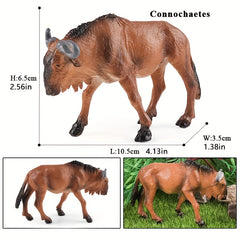Realistic Wild Animal PVC Models Educational Jungle Safari Toys for Kids