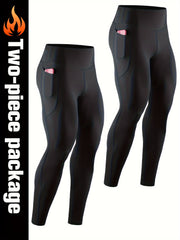 Men's Tight Pants Set for Yoga Track Sports