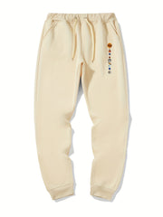 Planet Pattern Casual Stretch Joggers Men s Sweatpants For Spring
