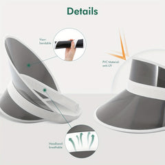 1pc Unisex Sun Visor Hat For Golf Travel & Beach Tennis