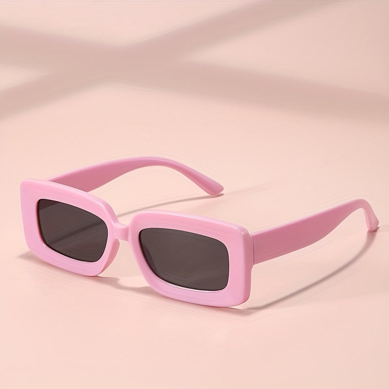 Y2K Rectangle Sunglasses UV400 Sun Shades Glasses