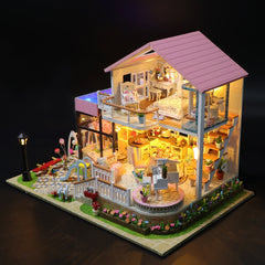 Children's DIY Doll House Garden Small Villa Christmas Gift