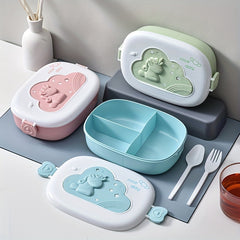 1pc Portable Lunch Box Microwave Safe Leakproof Food Box