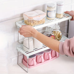 Kitchen Storage Rack Seasoning Can & Bottle Storage Rack