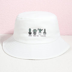 Plant Patterns Bucket Hat Fisherman Hats Unisex Adult Sun Hat
