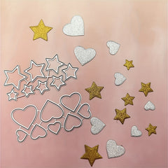 Love Heart Cutting Mold DIY Album Paper Card Scrapbook Decor Craft