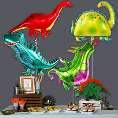 4pcs Dinosaur Balloons Birthday Party Supplies