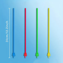 10pcs Classroom Teaching Sticks for Blackboard Reading & Drawing