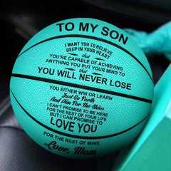 5 Inch Basketball for Outdoor - Gift for Son - Graduation Birthday Gift