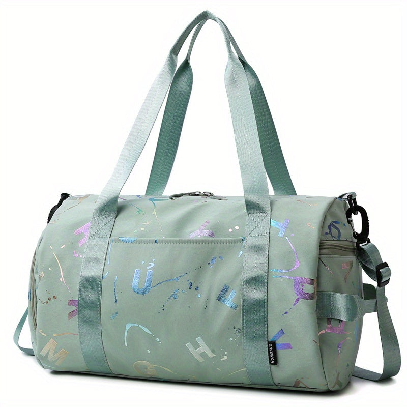 Large Capacity Duffle Bag Sports Fitness Swimming Carry On Weekender Travel Bag