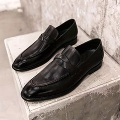 Men's Slip On Formal Shoes Wear resistant Non Slip Shoes For Business