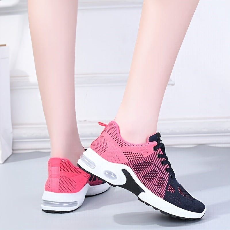 Women's Air Cushion Running Shoes Breathable Athletic Sneakers