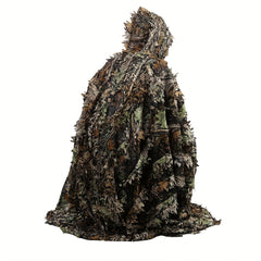 3D Camouflage Cape Cloak Jungle for Outdoor Christmas Halloween Costume