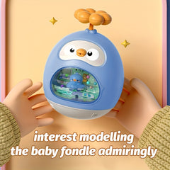 2-in-1 Tumbler Water Toy Bath Duck Spray Gun for Children Fun