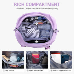 Yoga Tote Duffle Toiletry Weekender Travel Business Bag