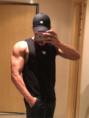 Pattern Print Men's Sleeveless Tank Tops