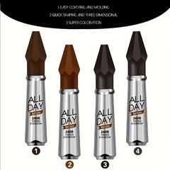 Waterproof Eyebrow Dye Cream - Long Lasting Smudge Proof Brow Tint