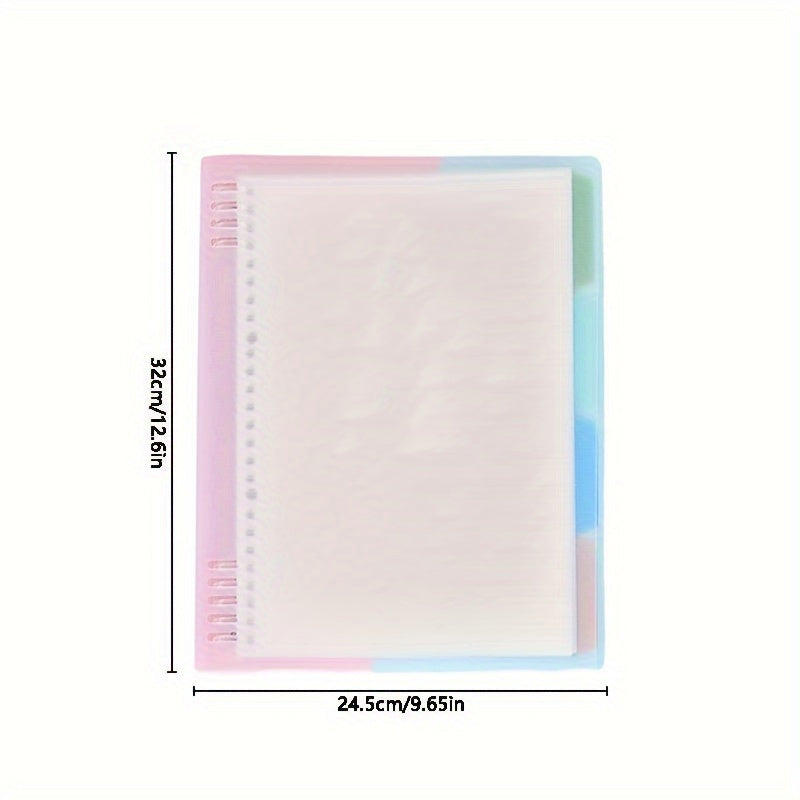 A4 Candy colored Notebook Refill Clip