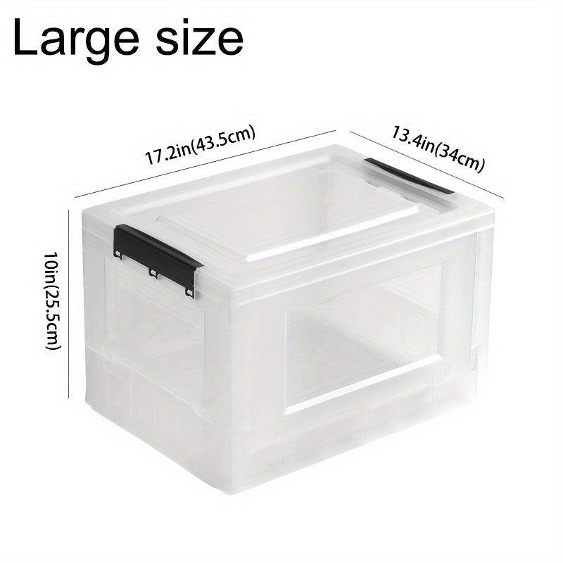 1pc Foldable Travel And Home Storage Box Home Decor