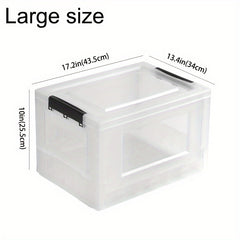 1pc Foldable Travel And Home Storage Box Home Decor
