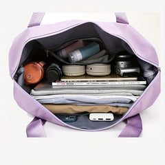 Portable Shoulder Bag Dry & Wet Separation Yoga Fitness Travel Bag