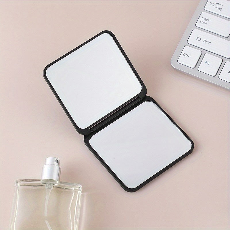 Double Sided Mini Makeup Mirror for Travel and Daily Use