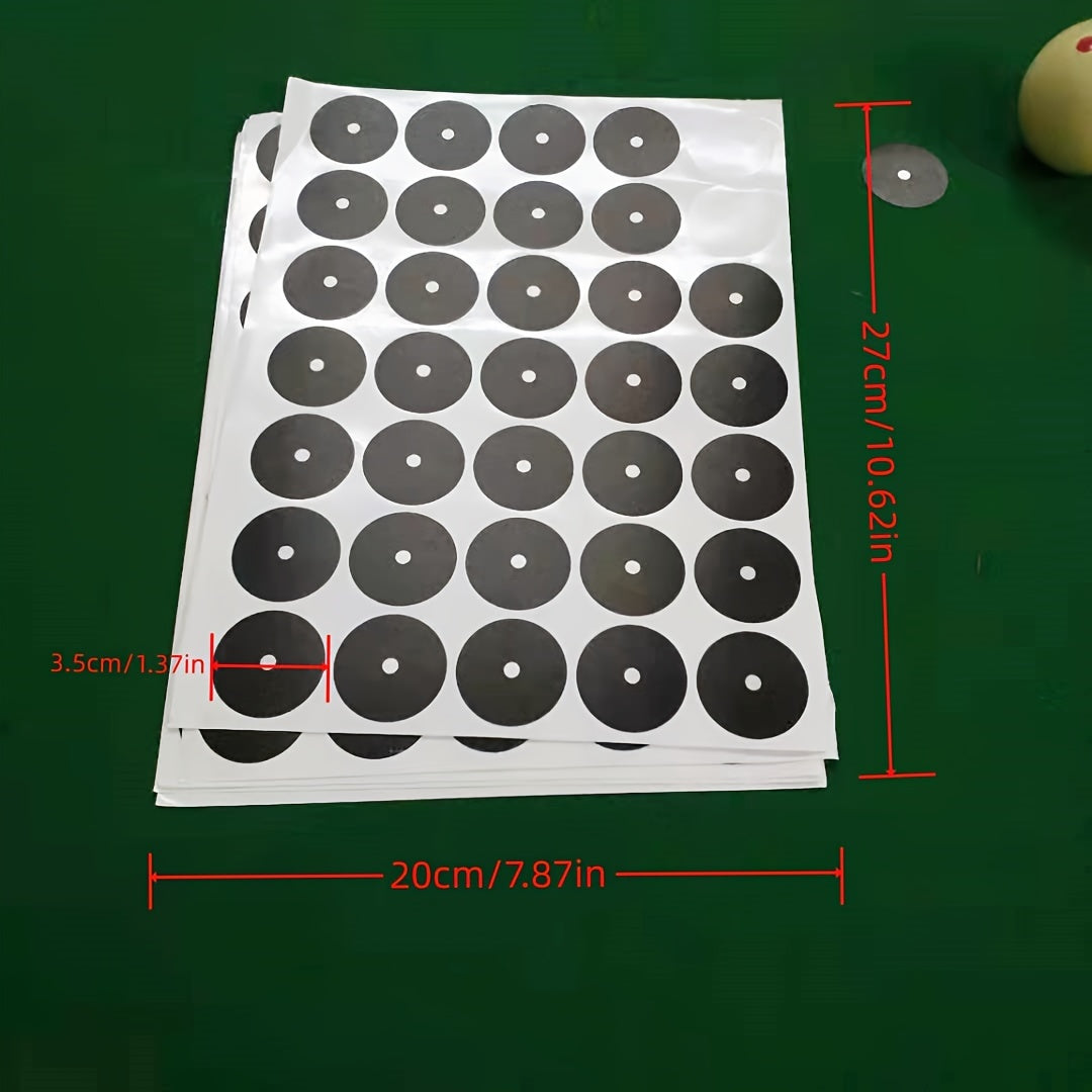 Billiard Table Positioning Stickers Circular Marking Stickers