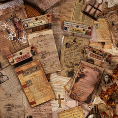 Retro Style Mixed Packaging Distressed Special Paper Cloud Dragon Paper