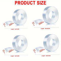 High Nano Tape 0.5mm Double-sided Adhesive Washable Strong Removable