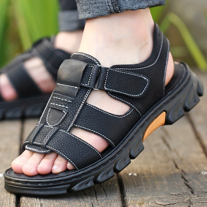 Men's Non Slip Sandals Quick Drying Comfy Slides Beach Shoes Summer