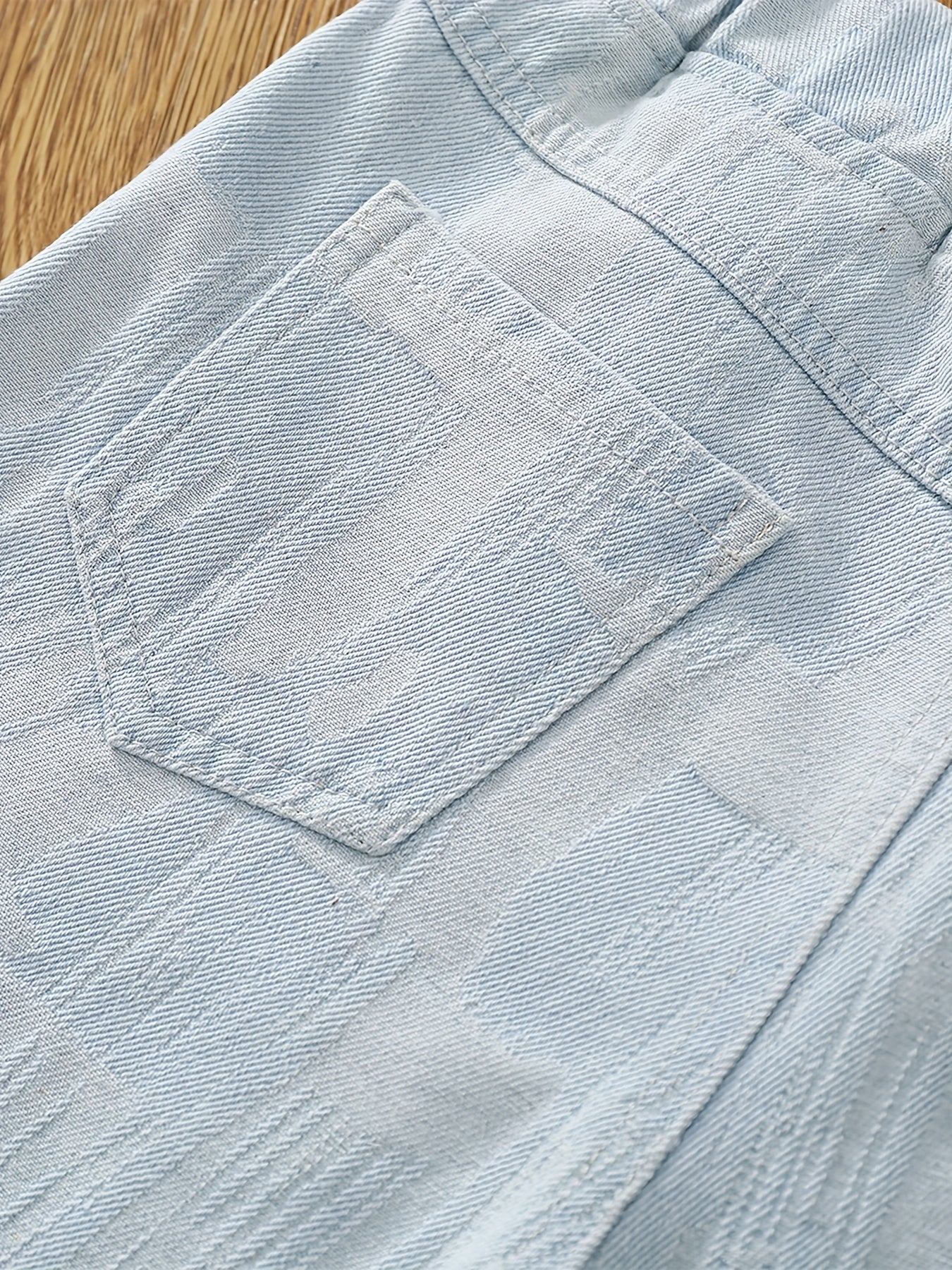 Boys Teen Casual Denim Shorts for Summer