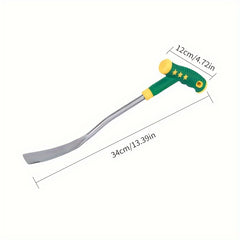 Small T-Shaped Spade Stainless Steel Weeding Trowel Lightweight Hand Tool