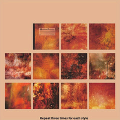 30pcs Retro Texture Hand Account Paper Pack
