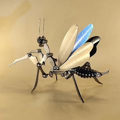 Stainless Steel Mechanical Mantis Ornament