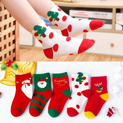 Christmas Socks Santa Claus Deer Thickened Velvet Adult Floor Socks