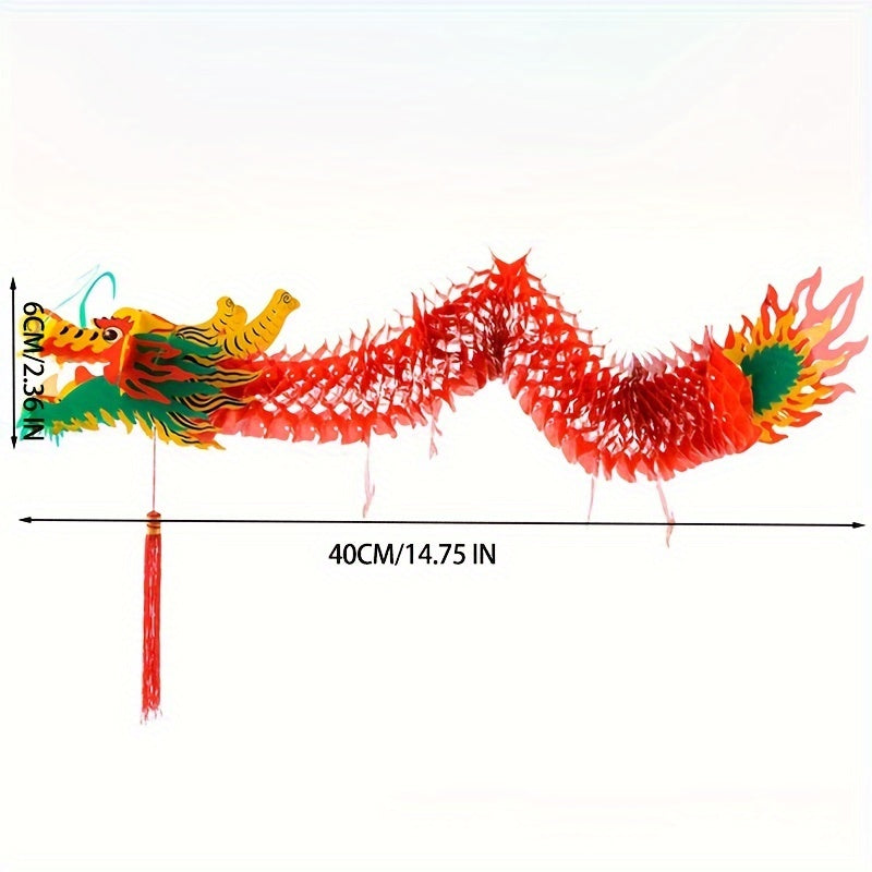 3D Chinese Year Dragon Garland Hanging Decoration