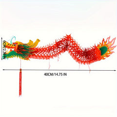 3D Chinese Year Dragon Garland Hanging Decoration