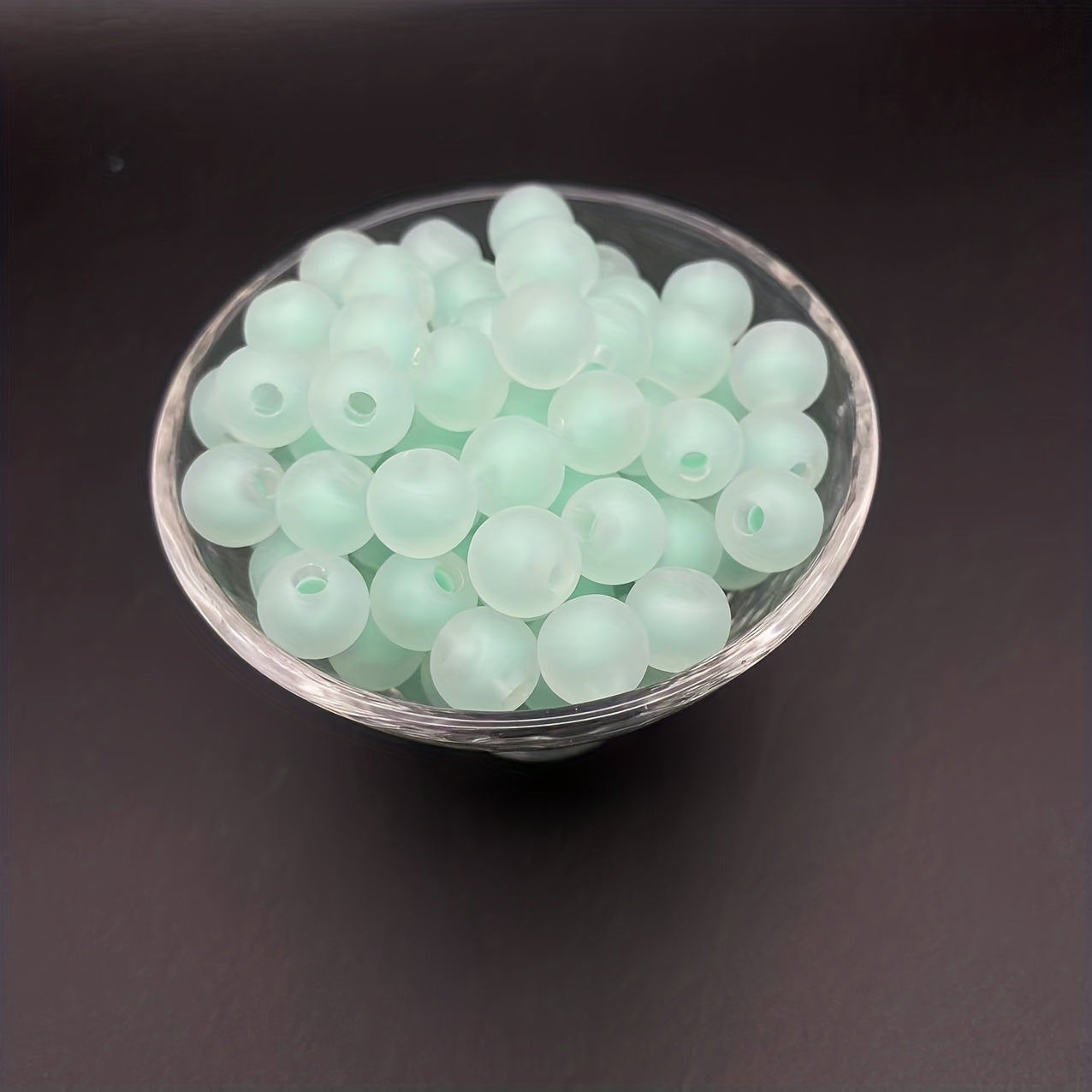 50pcs Macaron Colorful 10mm DIY Beads Women Jewelry Making