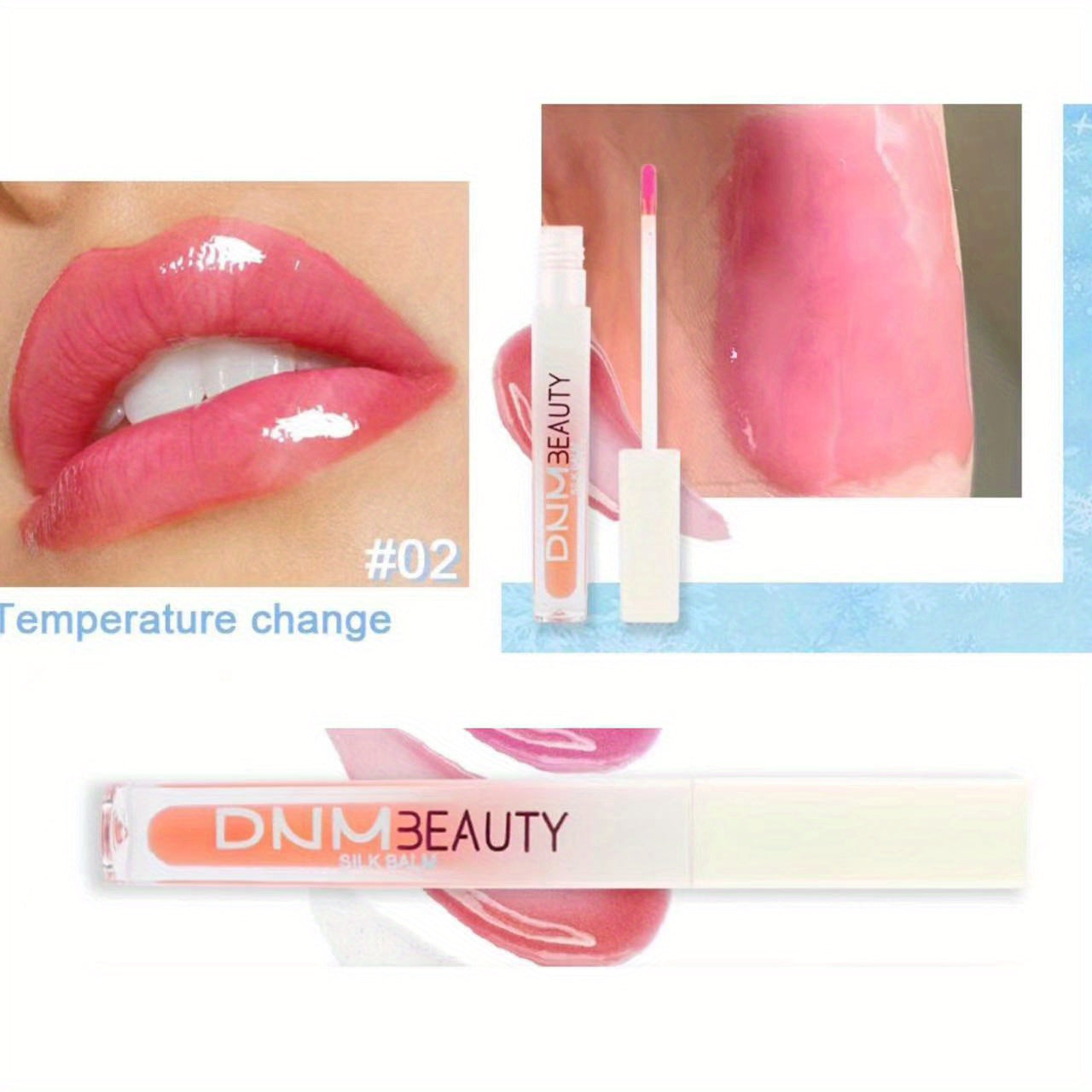 Long Lasting Moisturizing Lip Gloss with Lustrous Finish