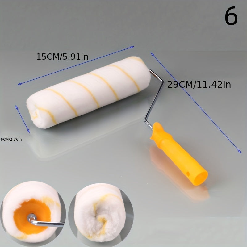 Hot Melt Roller Brush, Latex Paint Roller - 22.86 cm, No Dead Corner